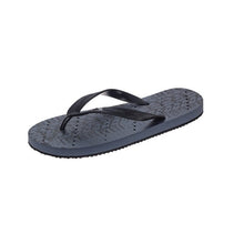Load image into Gallery viewer, Small Small Image of shower flip flops by Showafops. Tire track design with hole pattern.