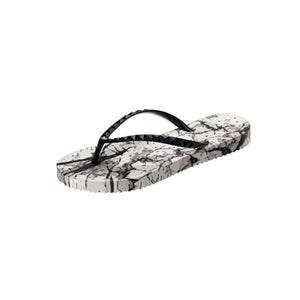 small image of shower flip flops by Showaflops. Abstract design.